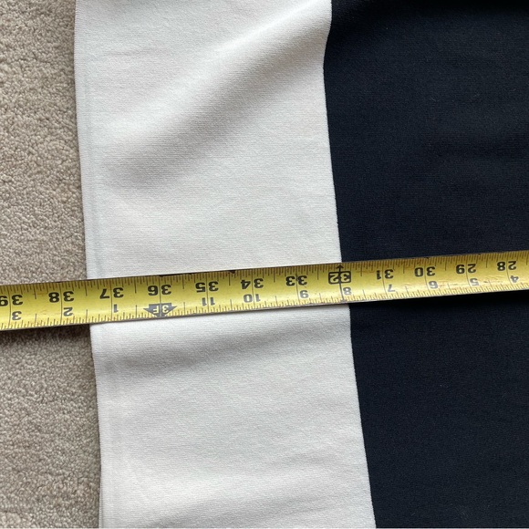 Ralph Lauren Black and White Long Sleeve Dress - Picture 5 of 9